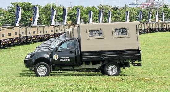 India Gifts 134 Police Cabs to Sri Lanka